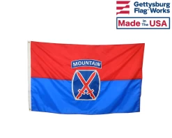US Army 10th Mountain Division Flag - Choose Options