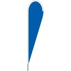 Teardrop Flags - Attention Banners 10 Teardrop Flags - Attention Banners -Flags and Banners Store tear drop flag 10x30 royal blue 155565