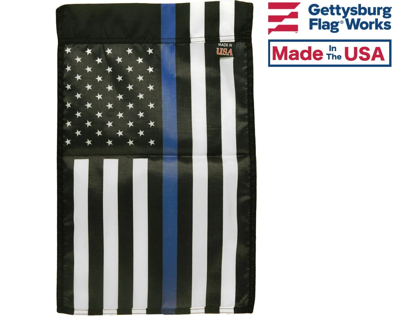 Thin Blue Line - USA Design Garden Flag 1 Thin Blue Line - USA Design Garden Flag