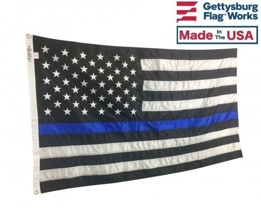 THIN BLUE LINE-USA DESIGN FLAG-CHOOSE OPTIONS 3 THIN BLUE LINE-USA DESIGN FLAG-CHOOSE OPTIONS - Image 3