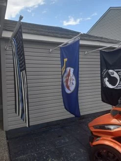 US Navy Flag - Official Seal 17 US Navy Flag - Official Seal -Flags and Banners Store thin blue navy and pow flags 1