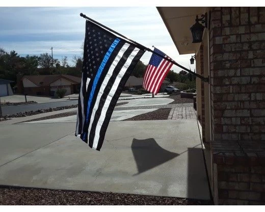THIN BLUE LINE-USA DESIGN FLAG-CHOOSE OPTIONS 13 THIN BLUE LINE-USA DESIGN FLAG-CHOOSE OPTIONS - Image 13