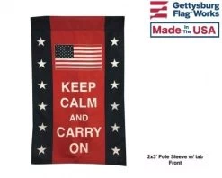 Keep Calm & Carry On Flag & Banner -Flags and Banners Store thumbnail keep calm 1