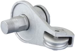 Oversized Heavy Duty Single Pulley Truck (HDT-1 Series) -Flags and Banners Store truck hdt 1 bottom view