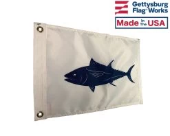 Tuna Flag - 12x18" -Flags and Banners Store tuna frontside temp