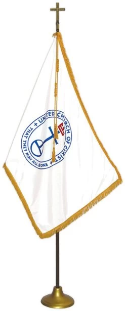 United Church Of Christ Indoor Flag Set
