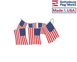 American Flag Rectangle Pennants