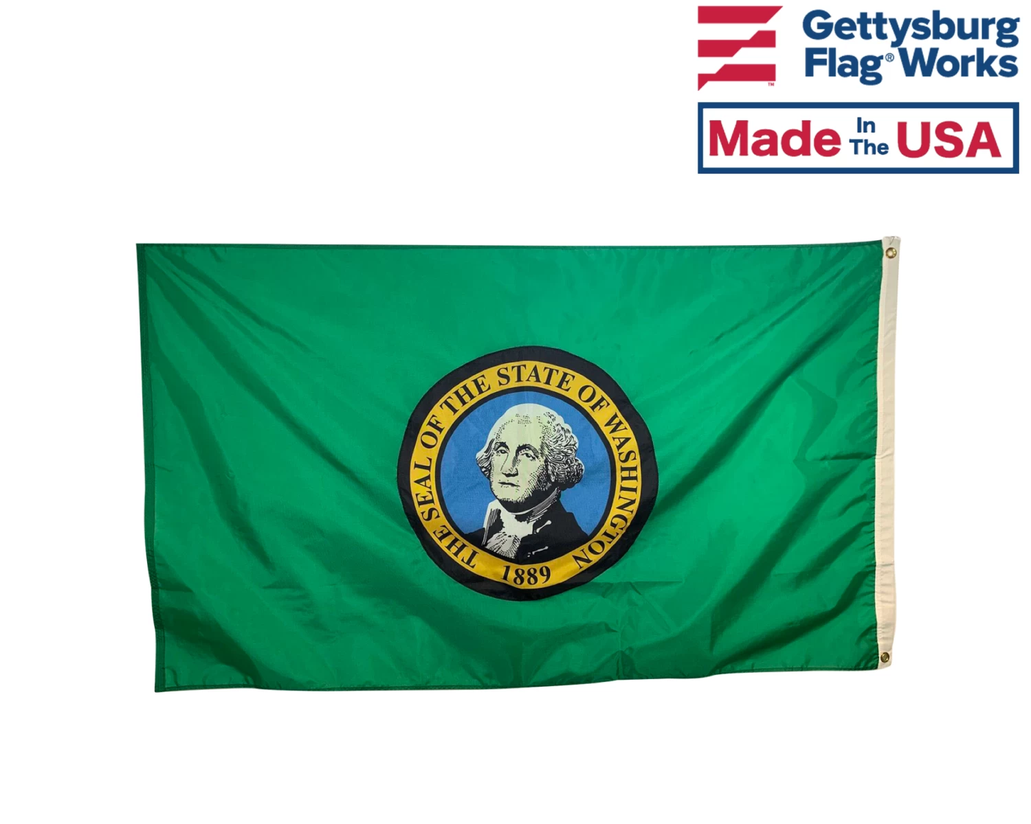 State Of Washington Flag - Outdoor 2 State Of Washington Flag - Outdoor - Image 2