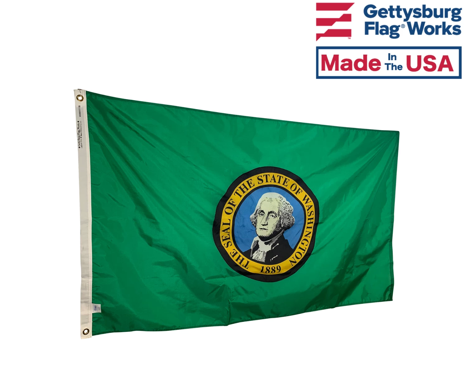 State Of Washington Flag - Outdoor 3 State Of Washington Flag - Outdoor - Image 3
