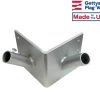 Double Corner Outrigger Flagpole Bracket