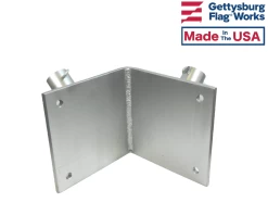Double Corner Outrigger Flagpole Bracket 7 Double Corner Outrigger Flagpole Bracket -Flags and Banners Store unspecified copy 33