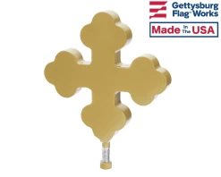 Botonee Cross Finial For In-Ground Flagpole