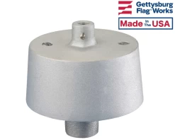 Internal Halyard Single Truck, Rope Style