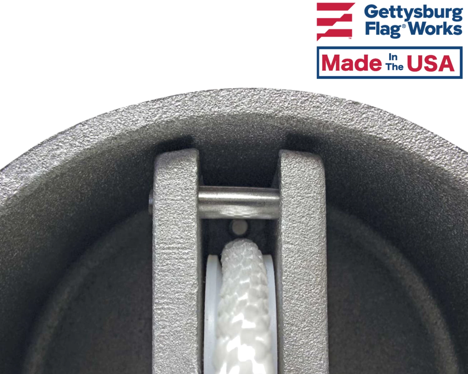 Internal Halyard Single Truck, Rope Style 4 Internal Halyard Single Truck, Rope Style - Image 4