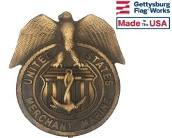 Merchant Marine Bronze Grave Marker (Premium)