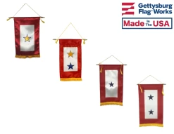 Indoor Service Star Banner 8x14" - Choose Options