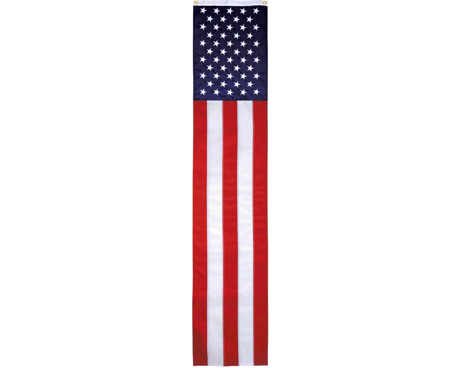 Embroidered American Flag Pulldown With 5 Stripes 1 Embroidered American Flag Pulldown With 5 Stripes