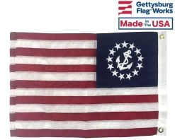 US Yacht Ensign Flag -Flags and Banners Store us yacht ensign b