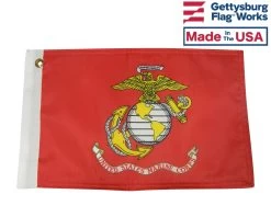 Marine Corps Motorcycle Flag
