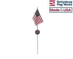 Vietnam Bamboo Grave Marker-Bronze 7 Vietnam Bamboo Grave Marker-Bronze -Flags and Banners Store vietnam bamboo grave marker with flag