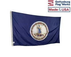 Virginia Flag - Outdoor -Flags and Banners Store virginia side