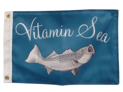 Custom Boat Flag -Flags and Banners Store vitamin sea boat flag 1