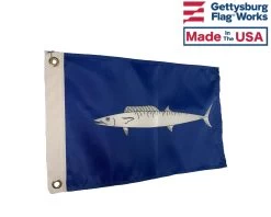 Wahoo Flag - 12x18" -Flags and Banners Store wahoo frontside temp